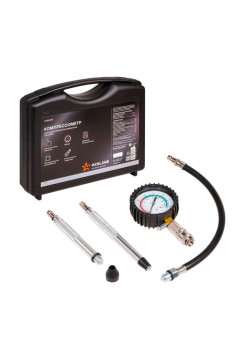 Компрессометр для измерения компрессии AIRLINE PRO Бензин набор кейс ATAA010