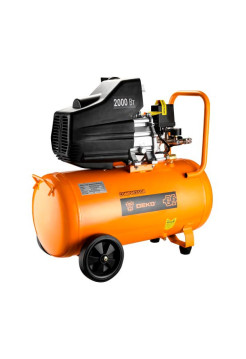 Воздушный поршневой масляный компрессор DEKO DKAC50, 50л ресивер 018-1111