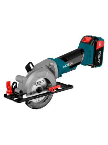 Бесщеточная аккумуляторная мини циркулярная пила Alteco CMCSB 20115 Li BL 36997