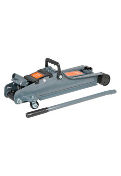 Подкатной домкрат AIRLINE 2.5т низкопрофильный, MIN - 85 мм, MAX - 375 мм AJ-2.5F-380