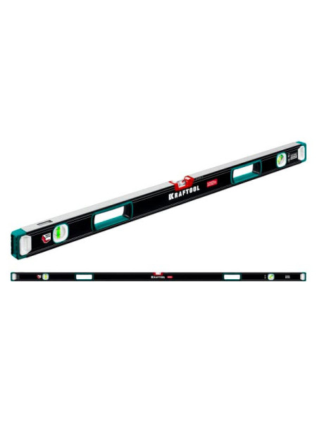 Сверхпрочный уровень KRAFTOOL A-RATE Control с зеркальным глазком, 2000 мм 34986-200