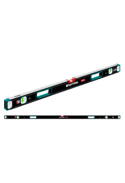 Магнитный сверхпрочный уровень KRAFTOOL A-RATE Control с зеркальным глазком, 2000 мм 34988-200