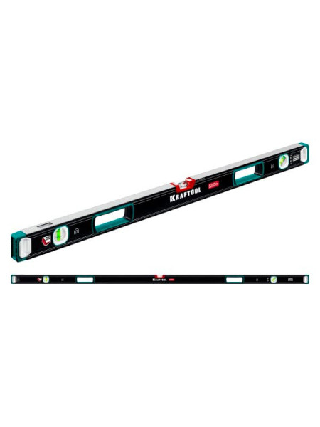 Магнитный сверхпрочный уровень KRAFTOOL A-RATE Control с зеркальным глазком, 2000 мм 34988-200