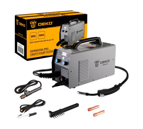 Сварочный полуавтомат DEKO DKWM200A PRO MIG/MAG 200A 051-4686