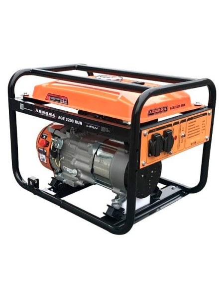 Генератор Aurora AGE 2200 RUN 2.2 кВт, 230 В, бензин, увеличенный бак 9л 34113 Генератор Aurora AGE 2200 RUN 2.2 кВт, 230 В, бензин, увеличенный бак 9л 34113
