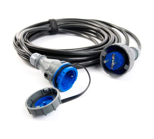 Удлинитель шнур ЭНАРГИТ КГ 3x2,5 (1 розетка, 20 метров, ip 67) КГ325-20-1-67