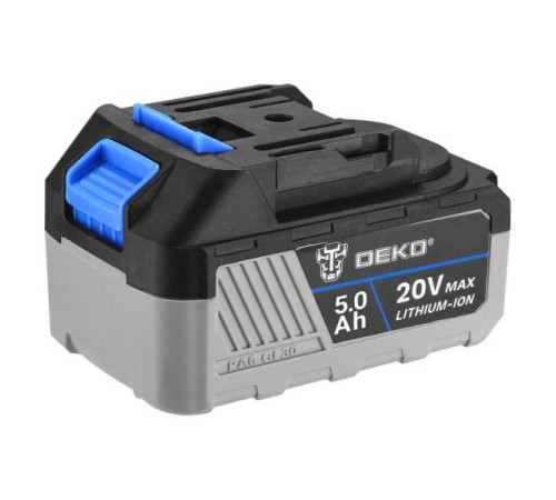 Аккумулятор тип BL1850B Li-ion, 20В, 5 А*ч DEKO 063-4358