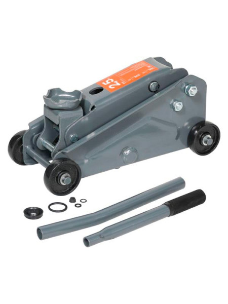 Подкатной домкрат AIRLINE 2.5т компактный 367мм 165мм 165мм, MIN - 145 мм, MAX - 395 мм AJ-2.3F-380