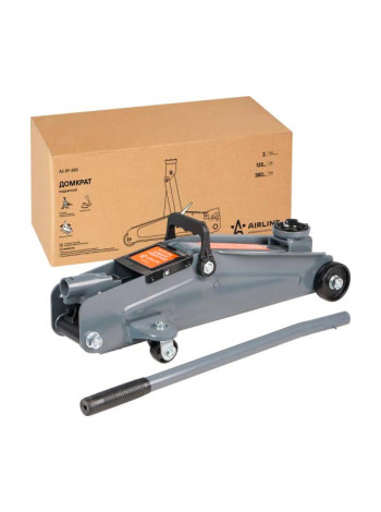 Подкатной домкрат AIRLINE 2 т, MIN - 135 мм, MAX - 380 мм AJ-2F-380