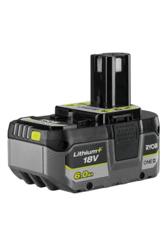 Аккумулятор Ryobi ONE+ RB1860X (18 В; 6 А*ч; Li-ion) 5133005436