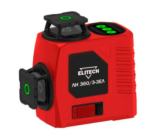 Лазерный нивелир Elitech ЛН 360/3-ЗЕЛ E0306.017.00 201493