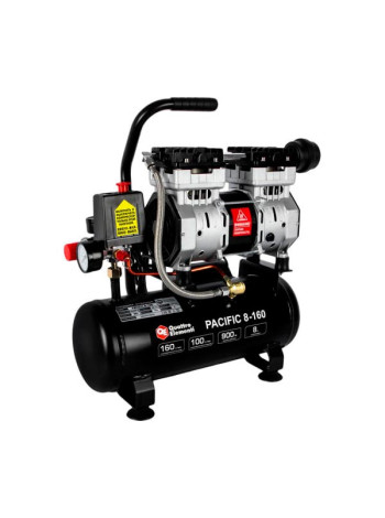 Безмасляный поршневой компрессор QUATTRO ELEMENTI PACIFIC 8-160 160 л/мин, 8 л, 1.2л.с, 8 бар 915-328