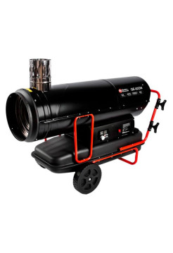 Дизельный нагреватель воздуха QUATTRO ELEMENTI непрямого нагрева QE-62DN (62кВт, 2000 м.куб/ч, бак 69л, 5,4л/ч, 59кг) 915-281