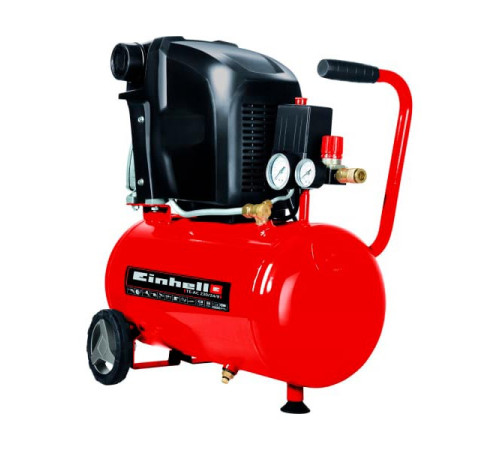 Масляный компрессор Einhell TE-AC 230/24, 1500 Вт, 24 л, 8 бар 4010460