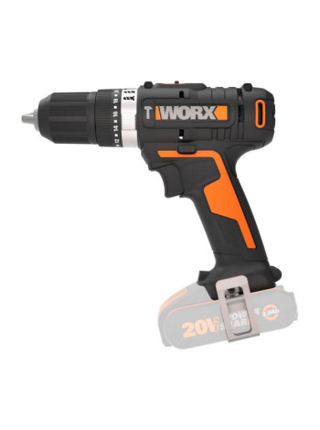 Ударная аккумуляторная дрель-шуруповерт WORX 50 Нм, 20 В, без АКБ и ЗУ WX370.9