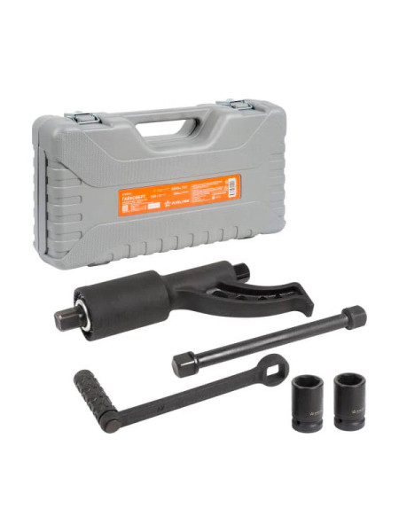 Гайковерт AIRLINE механич. 1" 3600Нм 1:64 360мм с головками 32 и 33мм пласт. кейс ATAB102 Гайковерт AIRLINE механич. 1" 3600Нм 1:64 360мм с головками 32 и 33мм пласт. кейс ATAB102