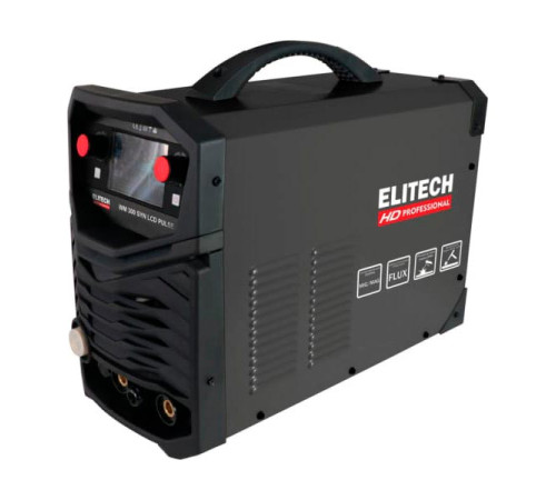 Инверторный сварочный аппарат Elitech HD WM 300 SYN LCD Pulse 204474