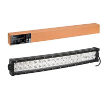 Светодиодная фара AIRLINE двухрядная изогнутая балка, 40 LED комбинированный свет, 120W, (555x78x60) 12/24V ALED056