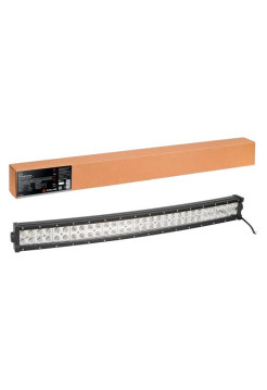 Светодиодная фара AIRLINE двухрядная изогнутая балка, 60 LED комбинированный свет, 180W, 820x78x60 мл 12/24V ALED057