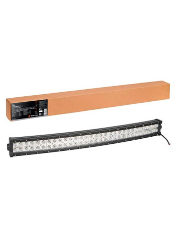Светодиодная фара AIRLINE двухрядная изогнутая балка, 60 LED комбинированный свет, 180W, 820x78x60 мл 12/24V ALED057