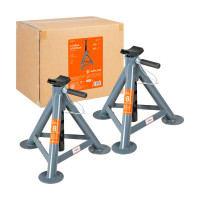 Стойка опорная AIRLINE 8т, с пальцевым механизмом, 2 шт., MIN-385 мм, MAX-600 мм AJSF03