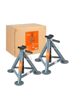 Стойка опорная AIRLINE 8т, с пальцевым механизмом, 2 шт., MIN-385 мм, MAX-600 мм AJSF03