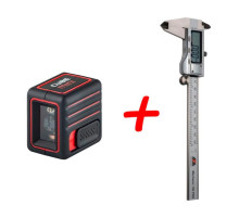 Лазерный уровень ADA CUBE MINI Professional Edition + Штангенциркуль цифровой Mechanic 150 PRO НОВОГОДНИЙ КОМПЛЕКТ А00731