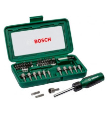 Набор бит и торцевых ключей с отверткой (46 шт.) Bosch 2.607.019.504 152227