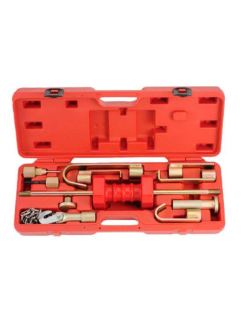 Большой обратный молоток с набором крюков для кузовных работ 10предметов FORCE 910M1