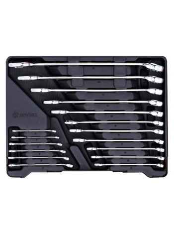 Набор комбинированных ключей, 18шт, без кейса BOVIDIX 380301801/0