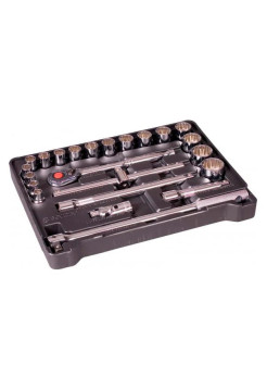 Набор торцевых головок и аксессуаров, 23шт, без кейса BOVIDIX 380102403/0