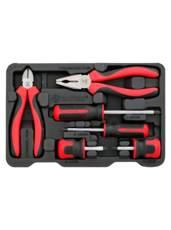 Набор отверток и пассатижей, 6шт, без кейса BOVIDIX 288400604/0