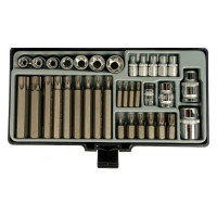 Набор бит и коротких головок Torx 35 шт. FORCE 4352