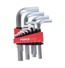 Набор дюймовых Г-образных шестигранников 1/16 -3/4 13 предметов FORCE 5137S