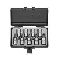 Набор головок-бит Torx 1/2" 9 шт. FORCE 4102