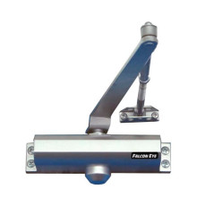 Доводчик на дверь Falcon Eye весом 45-65 кг FE-B3W Silver
