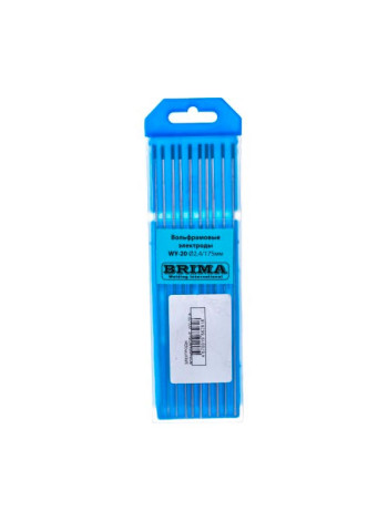 Электроды вольфрамовые WY-20 (10 шт; 3.0х175 мм) Brima 0009035