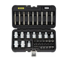 Набор бит и торцевых головок TORX 44 предмета Berger BG BG044-1214
