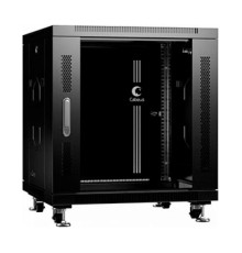 Монтажный телекоммуникационный шкаф Cabeus 19 напольный, для оборудования 12U SH-05C-12U60/80-BK