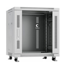Монтажный телекоммуникационный шкаф Cabeus 19 напольный для оборудования 12U SH-05C-12U60/60