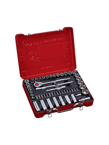 Набор торцевых головок и бит BOVIDIX, 1/2, 56 предметов 380105601