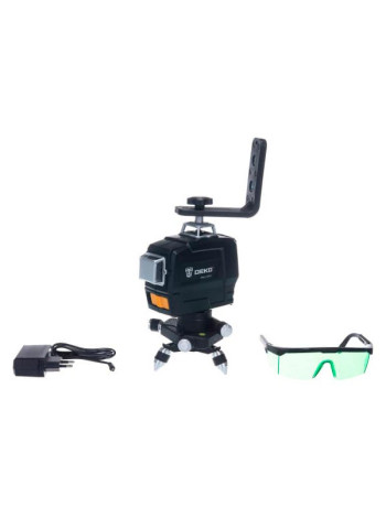 Лазерный самовыравнивающийся уровень DEKO DKLL12PG1 065-0278