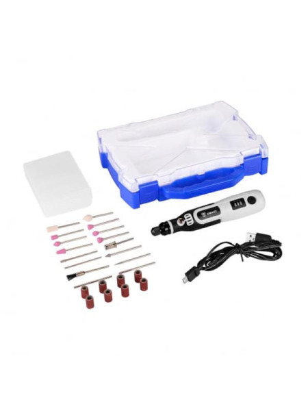 Аккумуляторный гравер DEKO DKRT3.6-Li SET 3.6 В, в кейсе 063-1400