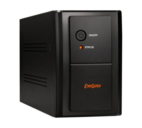 Источник бесперебойного питания ExeGate SpecialPro UNB-1000.LED.AVR.EURO.RJ.USB <1000VA/650W,LED, AVR,4 евро, RJ45/11,USB,Black> 212518