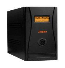 Источник бесперебойного питания ExeGate SpecialPro Smart LLB-1200.LCD.AVR.EURO.RJ.USB <1200VA/750W, LCD, AVR, 4евро,RJ45/11,USB> 285494