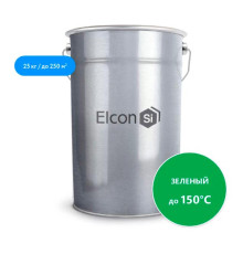 Эмаль Elcon ОС-12-03 зеленая, до 150 градусов, 25 кг 00-00002106