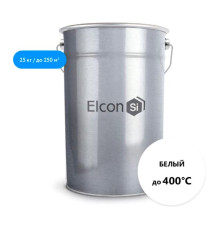 Термостойкая эмаль Elcon КО-8111 белая, 400 градусов, 25 кг 00-00000849