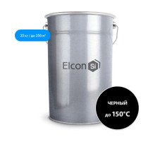 Фасадная эмаль Elcon КО-168 черная, 25 кг 00-00001888