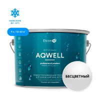 Водоотталкивающая пропитка для камня (гидрофобизатор) с эффектом "мокрого камня" Elcon Aqwell 9 л 00-00002942