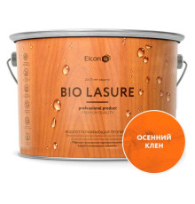 Водоотталкивающая пропитка-антисептик для дерева Elcon Bio Lasure (осенний клен; 9 л) 00-00461958